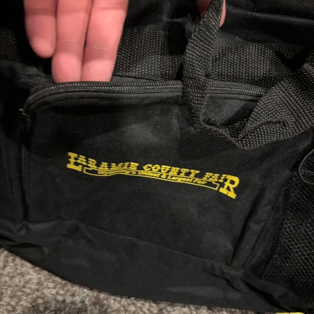 Black multi Pocket Duffle Bag